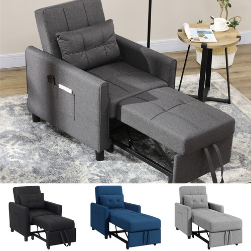 Single chair bed - bed,, pull