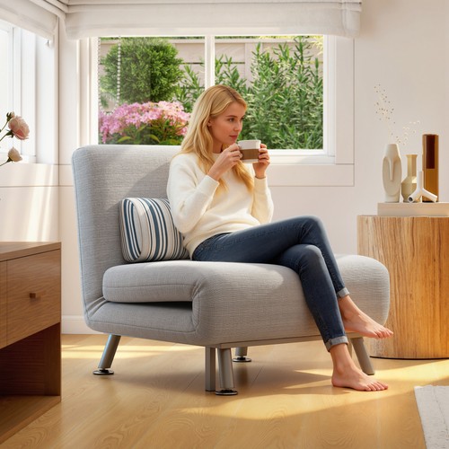 Single sofa bed folding chair - single,