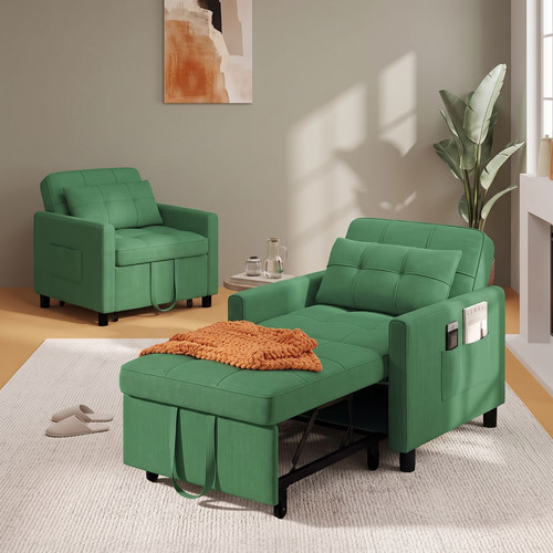 Single chair bed sofa - chair, pull