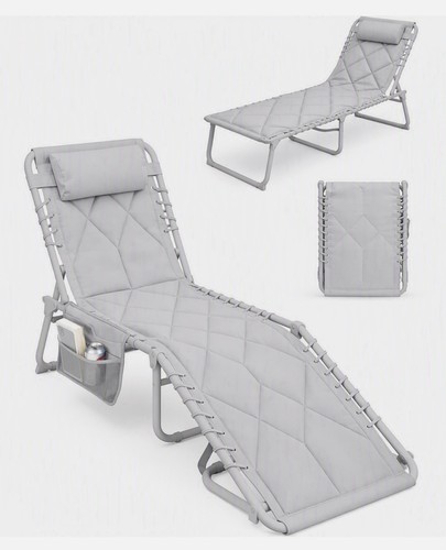 Folding sun lounger - folding,
