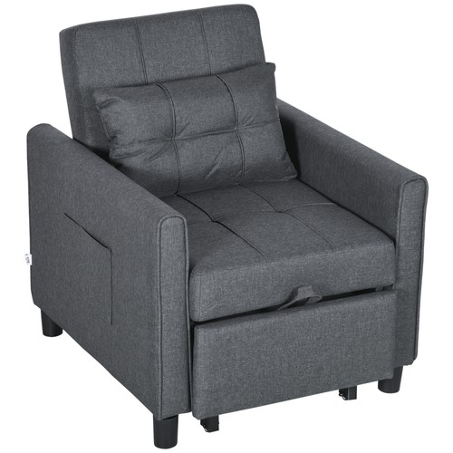 Homcom pull out chair - pull,