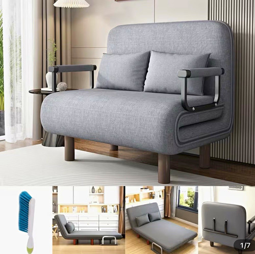 Grey modern convertible - grey,