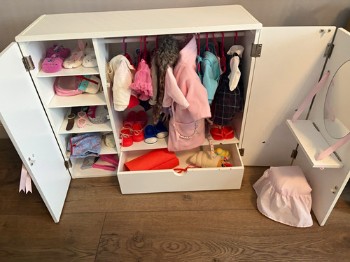Doll bedroom furniture set - doll,