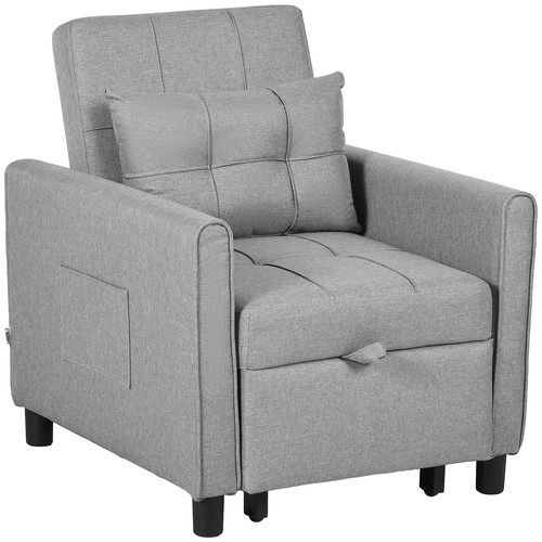 Homcom single chair bed - homcom, pull