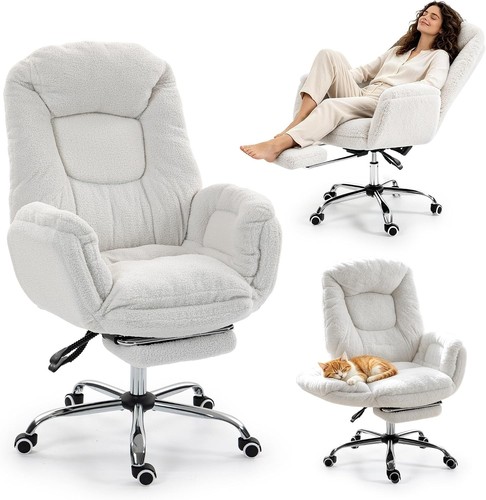 Big office chair with - office, footrest