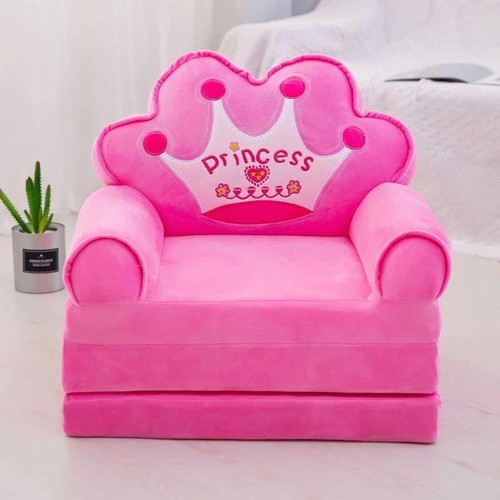 Princess kids chair - bed, fold