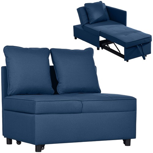 Homcom folding sleeper - homcom, sofa