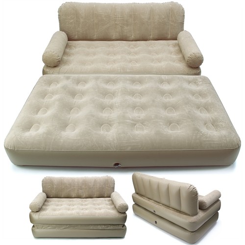 Inflatable sofa bed 1 - sofa, 2-in-1