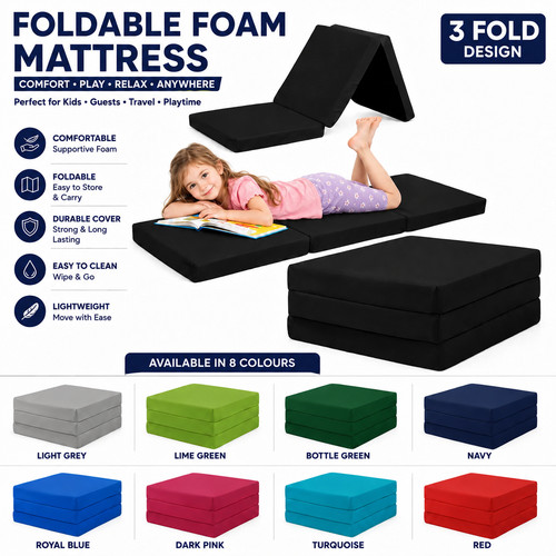 Water resistant fold out bed - fold,
