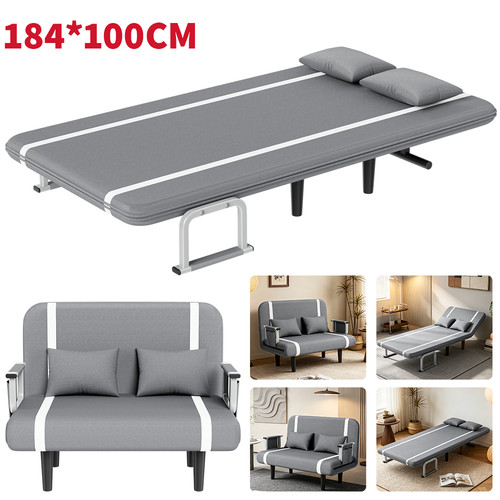 Double fabric sofa bed - double,
