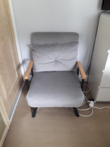 Homcom single chair - single,
