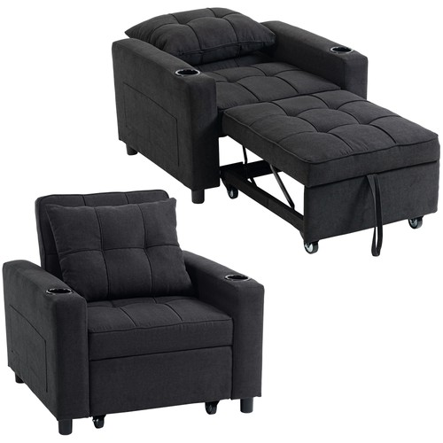 Homcom sofa bed - sofa,