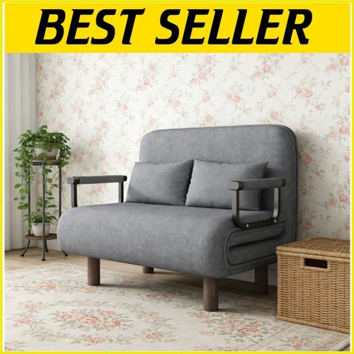 Large double folding sofa bed - double,