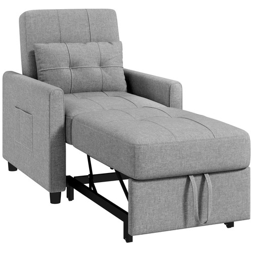 Homcom single sofa bed - single,