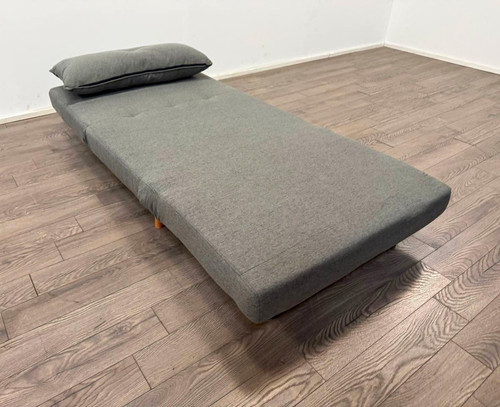 Roma grey fabric single chair - roma,