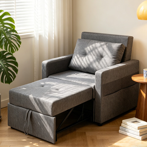 Single sofa bed chair - sofa,