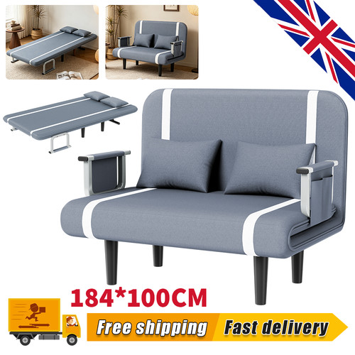 Double fabric sofa bed - double,